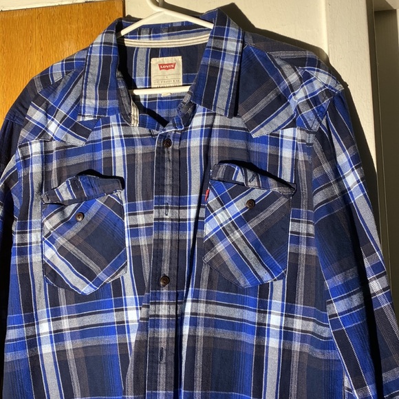 Blue flannel - Picture 2 of 4